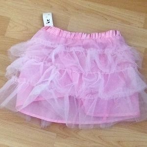 Girls Pink Tutu Skirt sz 6